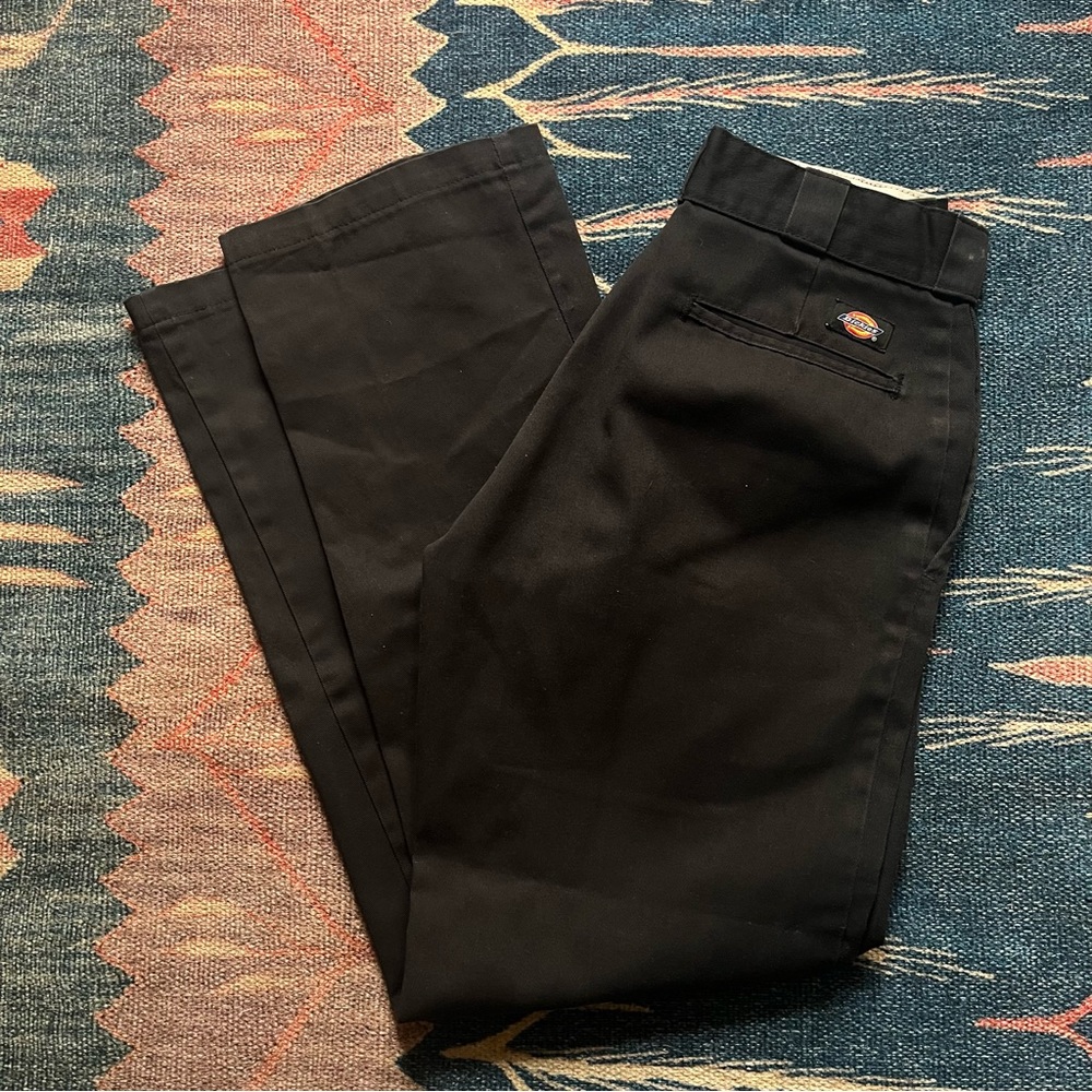 Dickies 874 Original Fit Black Straight Leg Pants 30x32